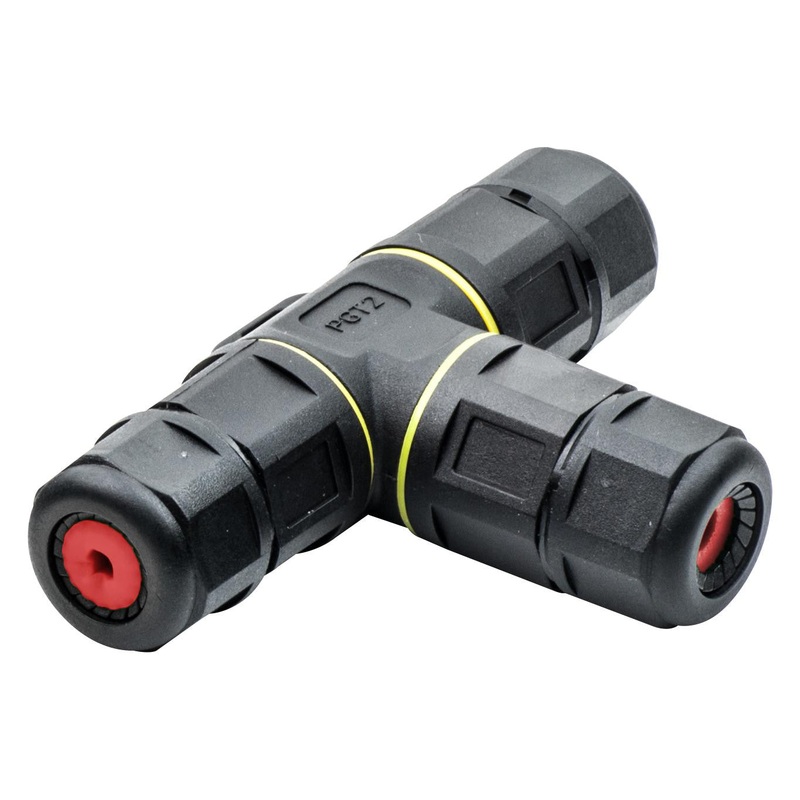 AMPHENOL LTW SC-L-PGT2-03-RD Cable Joint, IP68, 12.5 mm, Red, 2.5 mm, FICXSeries