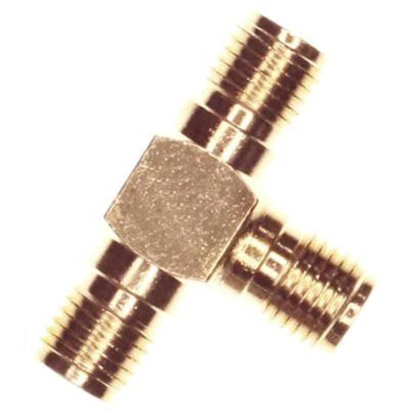 AMPHENOL RF 132216 SMA ADAPTER, 1 X JACK-2 X JACK