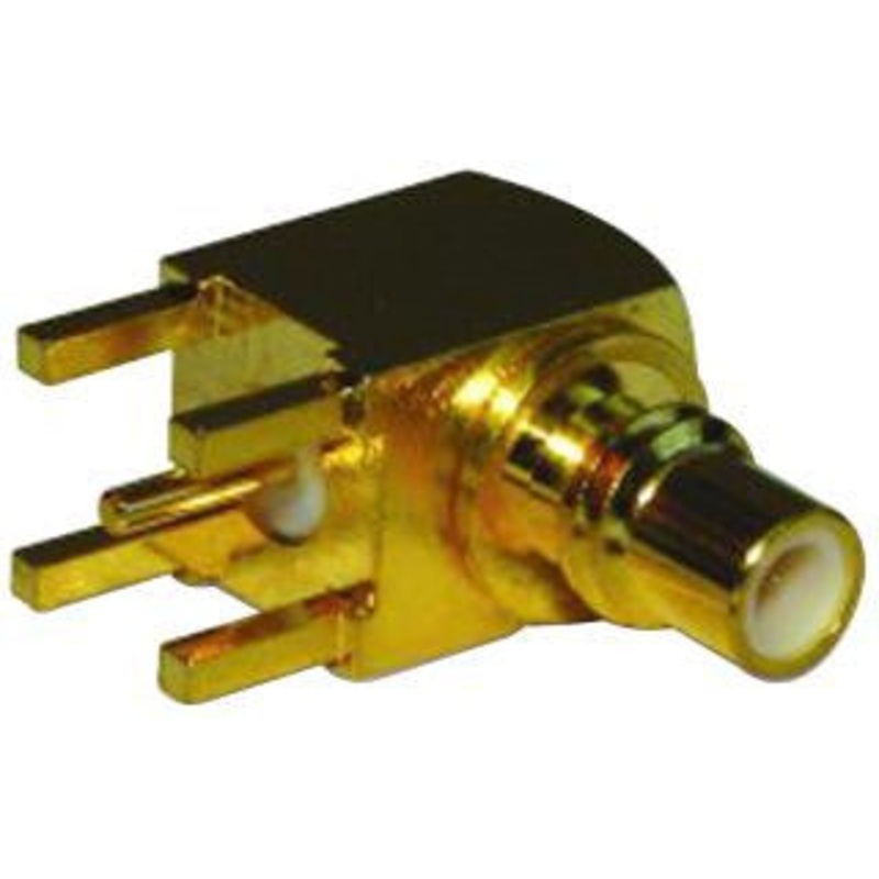 AMPHENOL RF 152123 CONNECTOR, SMC, JACK, 50 OHM, PCB