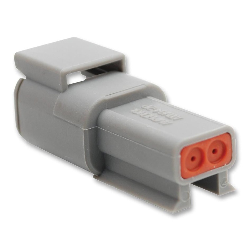 AMPHENOL SINE/TUCHEL ATM04-2P Connector Housing, ATM Series, Receptacle, 2 Ways, ATM Series Pin Contacts