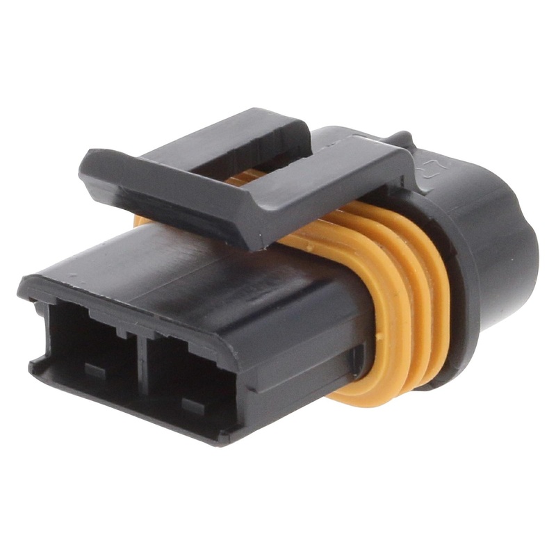 Aptiv (FORMERLY DELPHI) 12033769 Automotive Connector Housing Metri-Pack 630 Series Receptacle 2 Ways