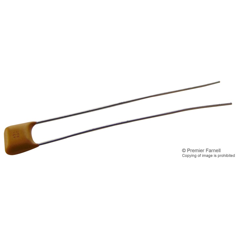 AVX SR305E684MAR Multilayer Ceramic Capacitor, 0.68 F, 50 V, SkyCap SR Series,  20%, Radial Leaded, Z5U