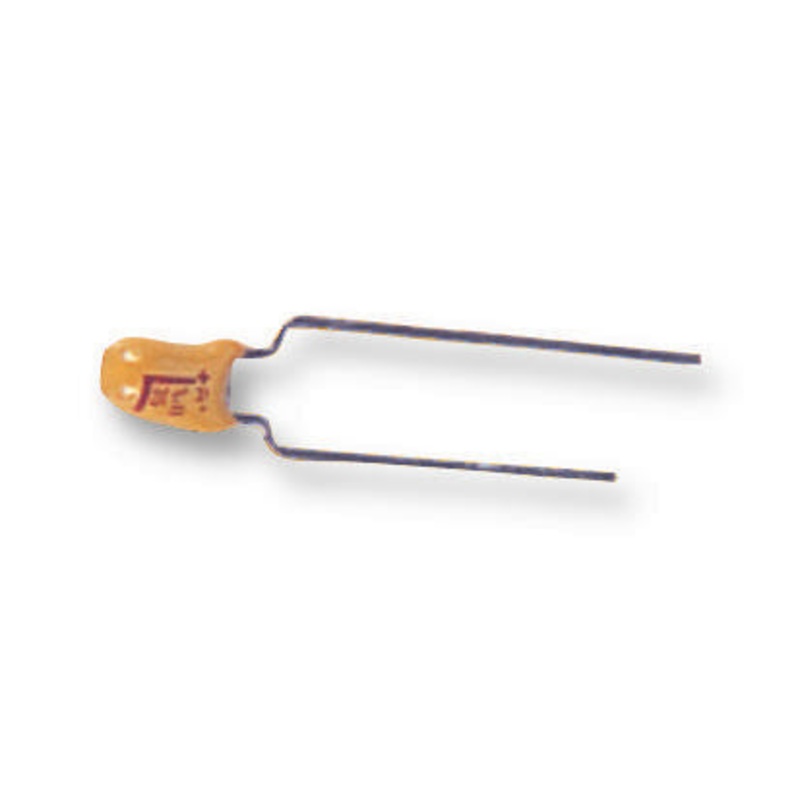 AVX TAP106M025CCS Tantalum Capacitor, Resin Dipped, 10 F, 25 V, TAP Series,  20%, Radial Leaded