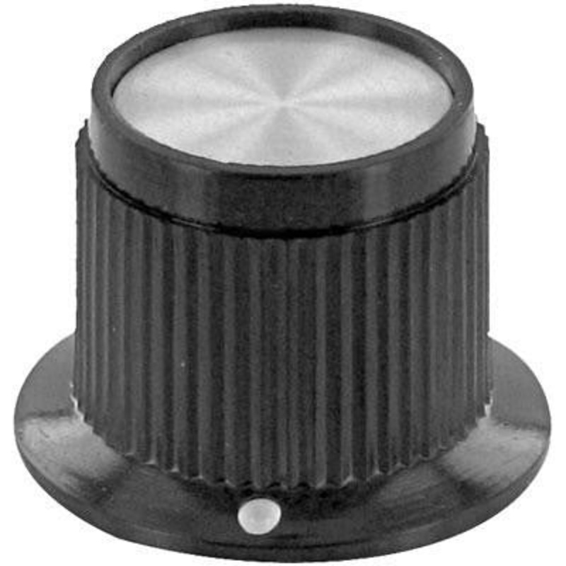 ALCOSWITCH – TE CONNECTIVITY PK50B1/4 STRAIGHT KNURLED KNOB WITH IND, 6.35MM