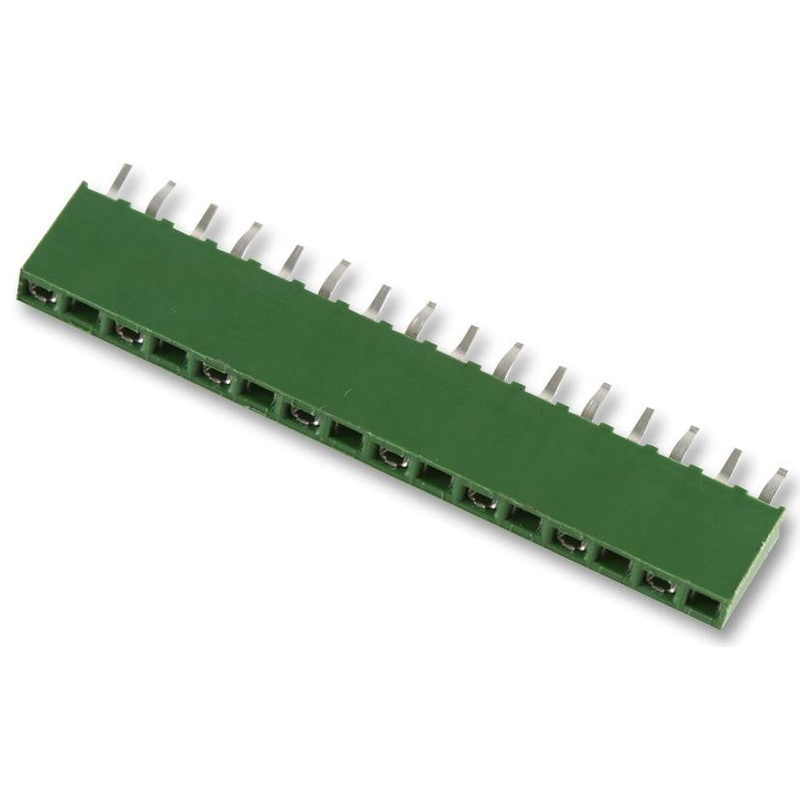 AMP – TE CONNECTIVITY 215297-7 Board-To-Board Connector, 2.54 mm, 7 Contacts, Receptacle, AMPMODU HV-100 Series, Through Hole