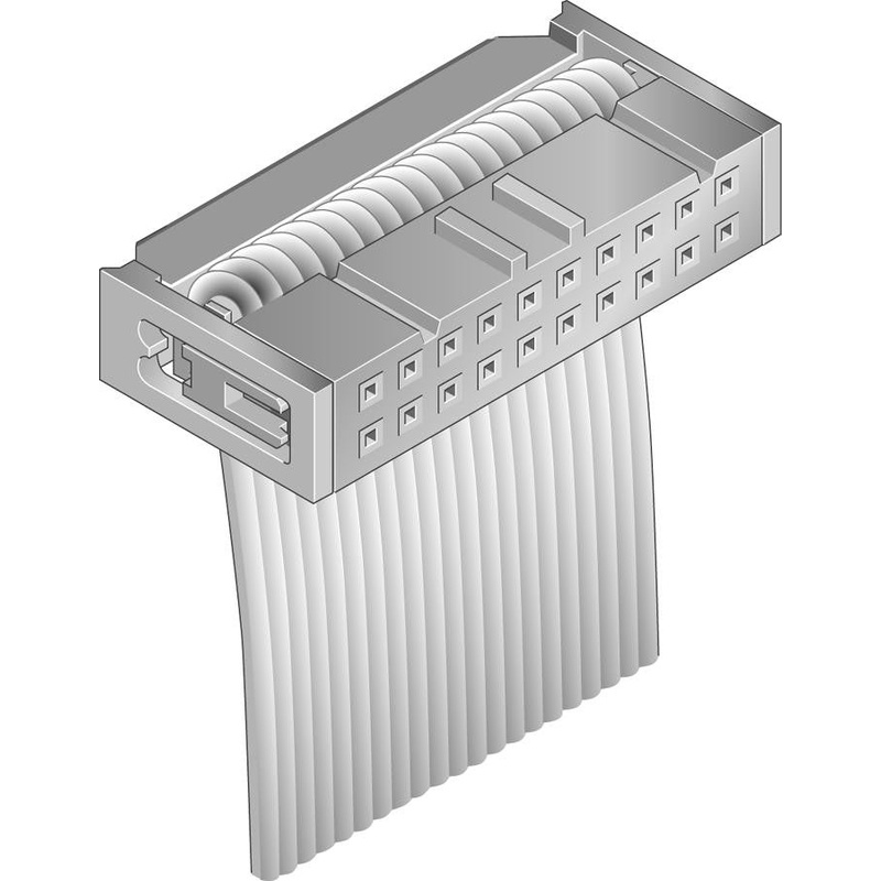 AMPHENOL FCI 66900-210LF WIRE-BOARD CONNECTOR RECEPTACLE 10 POSITION, 2.54MM