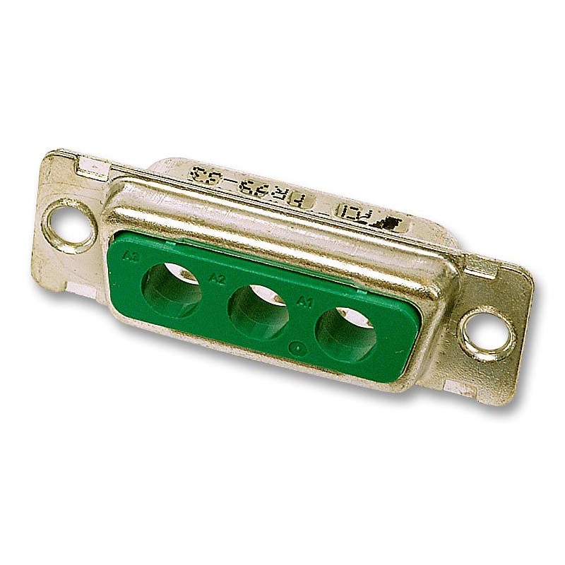 AMPHENOL FCI DC8W8PA00LF Combination Layout D Sub Connector, Mixed Power, DW Series, DC-8W8, Plug, 0 Contacts, 8, Solder