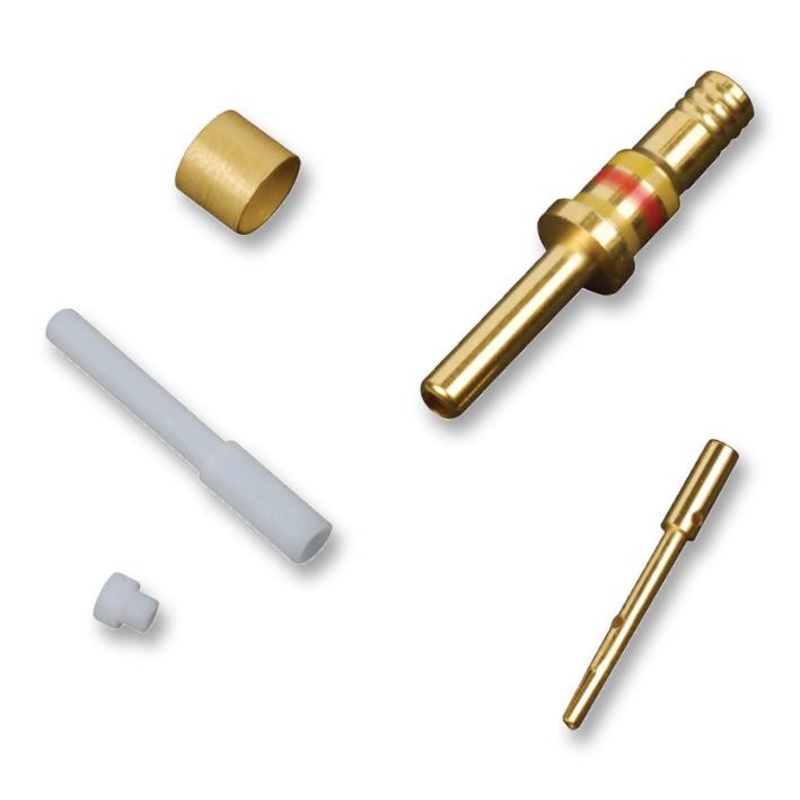 AMPHENOL INDUSTRIAL M39029/76-424 Circular Connector Contact, MIL-DTL-38999 Series II, JT-R Series, Pin, Crimp
