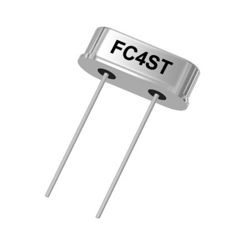 FOX ELECTRONICS FC4STCBMF20.0 Crystal, 20 MHz, Through Hole, 11.35mm x 4.65mm, 50 ppm, 20 pF, 30 ppm, FC4ST Series