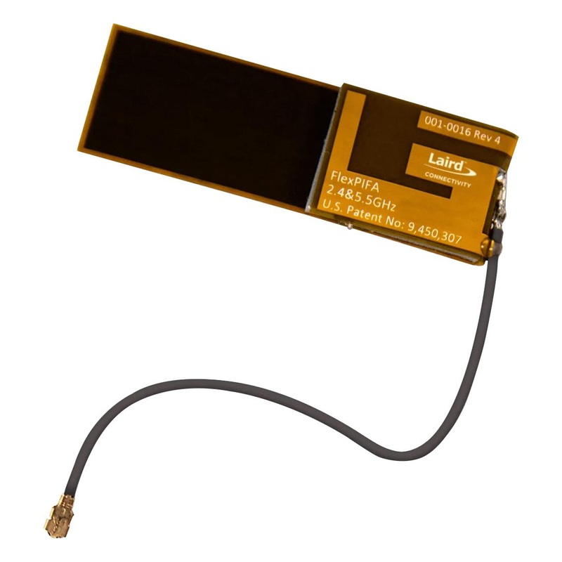 LAIRD CONNECTIVITY 001-0016 RF Antenna, 4.9 to 5.9GHz, WiFi 6E / Bluetooth, 3dBi, Linear, Adhesive / UFL Connector