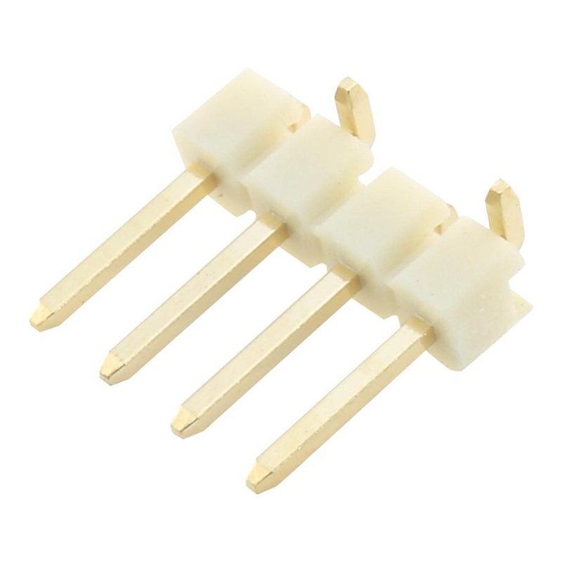 Multicomp PRO 2211SM-04G-B1-TB 2211SM-04G-B1-TB Pin Header Board-to-Board 2.54 mm 1 Rows 4 Contacts Surface Mount
