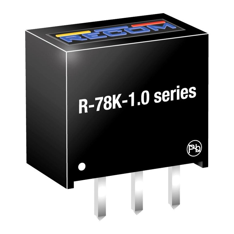 Recom Power R-78K12-1.0 R-78K12-1.0 DC/DC Converter ITE 1 Output 12 W V A R-78K-1.0 Series New