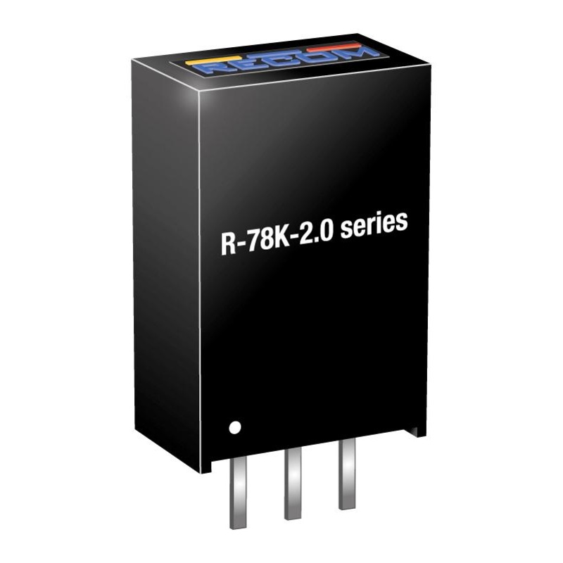 Recom Power R-78K9.0-2.0 R-78K9.0-2.0 DC/DC Converter ITE 1 Output 18 W 9 V 2 A R-78K-2.0 Series New