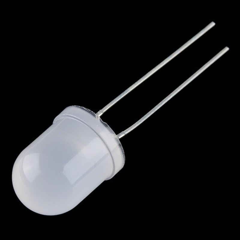 SparkFun Diffused LED – White 10mm