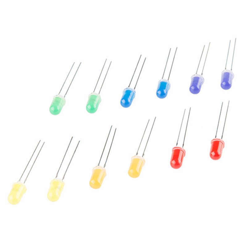 SparkFun LED Rainbow Pack – 5mm PTH