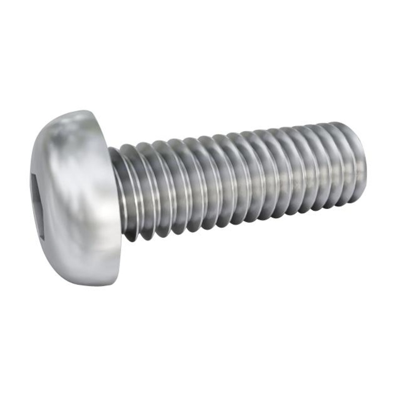 TR Fastenings TR00004915-000 TR00004915-000 Hex Socket Screw Button Head M6 x 25mm Stainless Steel A2 New