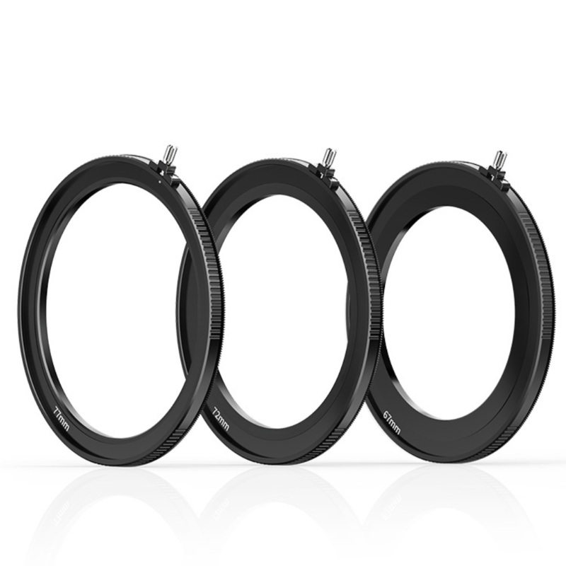Ulanzi MF01 67mm / 72mm / 77mm Magnetic Lens Filter Adapter Ring with Threaded Back Frame and Locking Knob, Sturdy Aluminum Material, Wide Compatibility Range for Camera Photo Video | F201 F202 F203