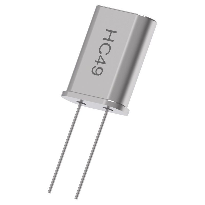 WURTH ELEKTRONIK 830003068B Crystal, 4 MHz, Through Hole, 11.05mm x 4.65mm, 50 ppm, 30 pF, 20 ppm, HC49 Series