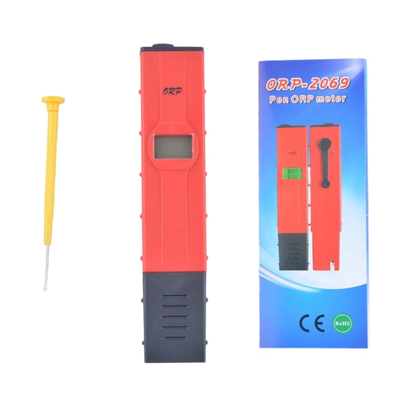 Eagletech LCD Digital Red Ren ORP tester Meter -1999~1999mV Water Quantity Pool Tester