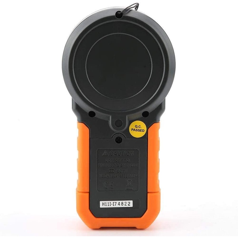 PeakMeter PM6612 Digital Analog Bar Light Lux Meter 200000 lux Handheld Light Meter for Light Measuring