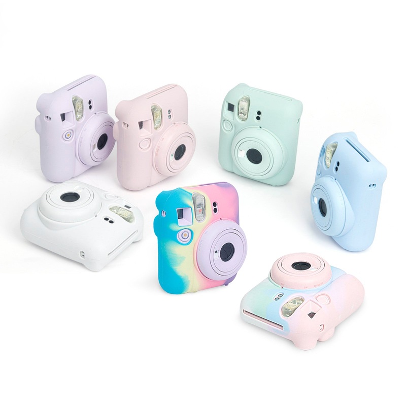 Pikxi CMS12 Fujifilm Instax Mini 12 Silicone Camera Case Dustproof and Scratch Proof Protective Cover |