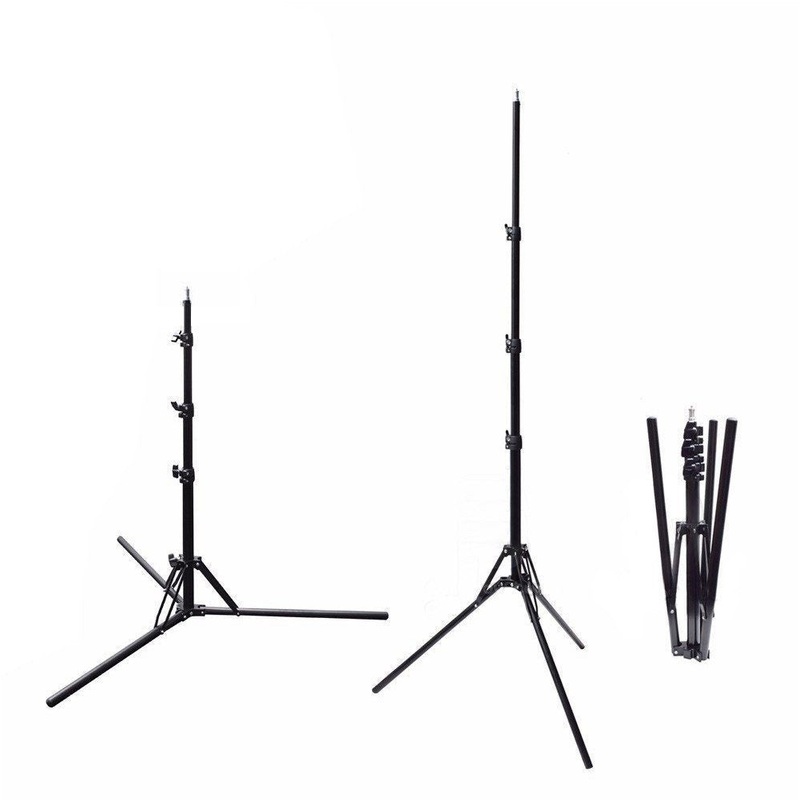 Pxel LS185RF 185cm 6 feet Reverse Fold Folding Light Stand for Photo Studio Lighting Flash Strobe