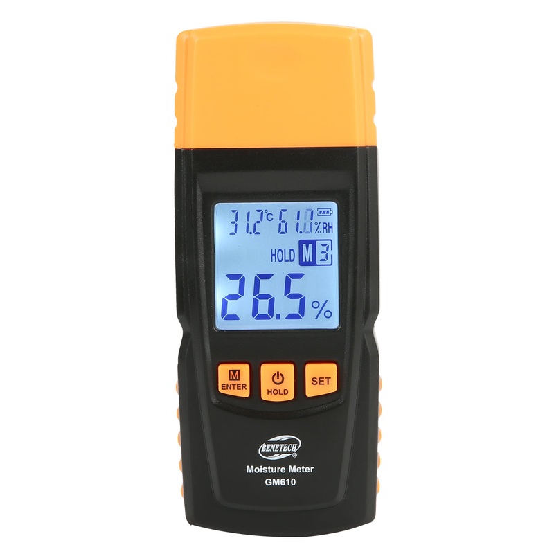 Benetech GM610 Portable Wood Moisture Tester Meter