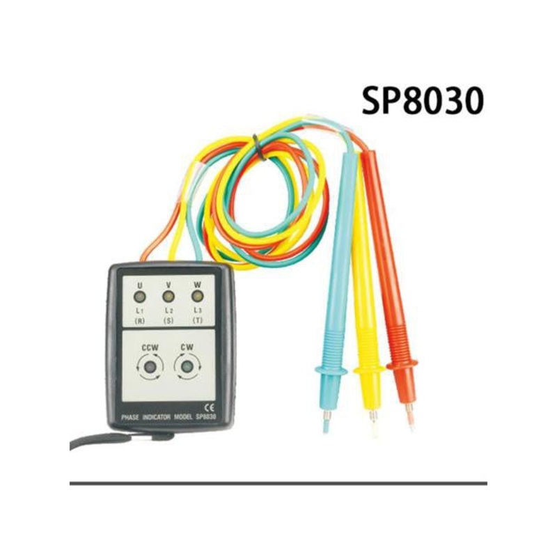 Eagletech Smart Digital 3 Phase Rotation with LED Indicator Tester Meters SP8030