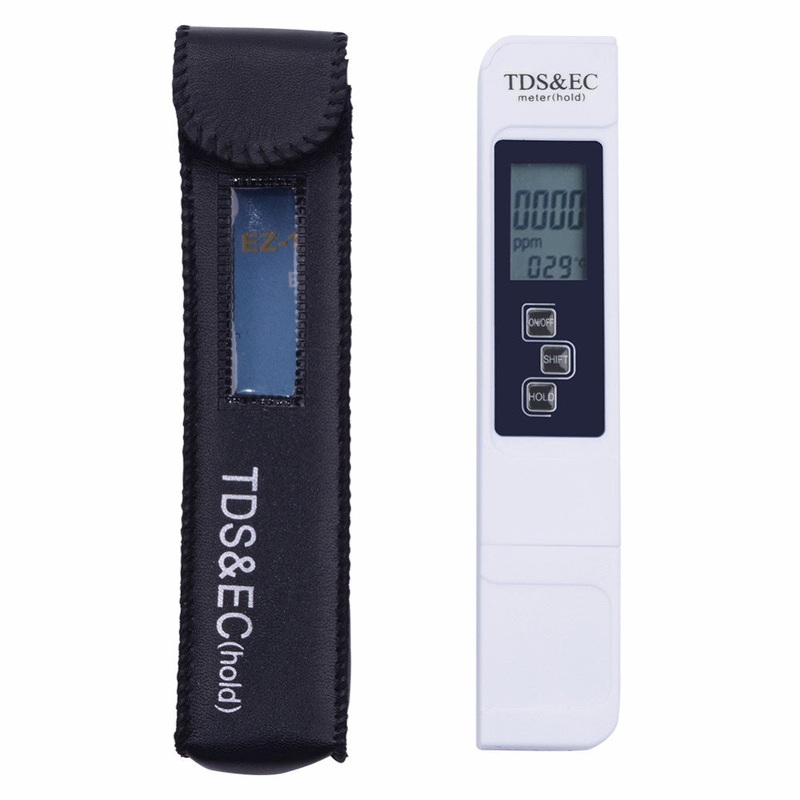 Eagletech TDS EC TEMP METER 3 in 1 Tester / Conductivity Meter / Thermometer /EC Meter Tool Pen Type 0-5000ppm