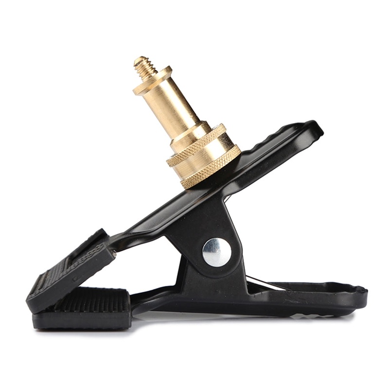 Pxel AA-CT4 Heavy Duty Metal 1/4 Camera Clip Clamp Flash Reflector Holder Mount for Studio Backdrop Camera