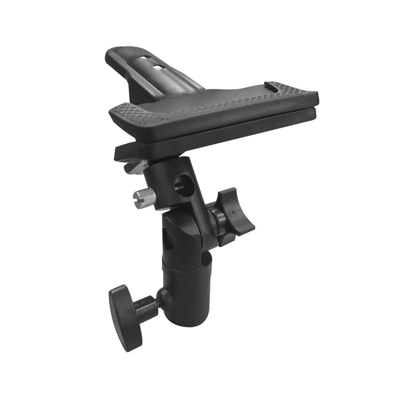 Pxel AA-LS5 Photo Studio Heavy Duty Metal Clamp Holder with 5/8 Light Stand Attachment for Reflector