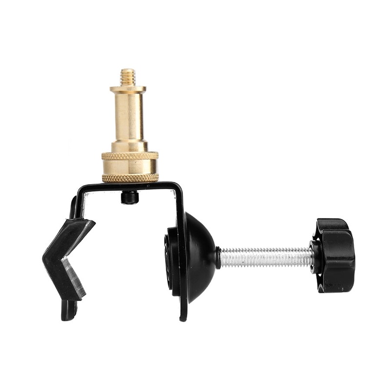 Pxel AA-UC3 Heavy Duty Clip Clamp C / U Type Photo Studio Light With Stand 1/4 Screw For Studio Flash