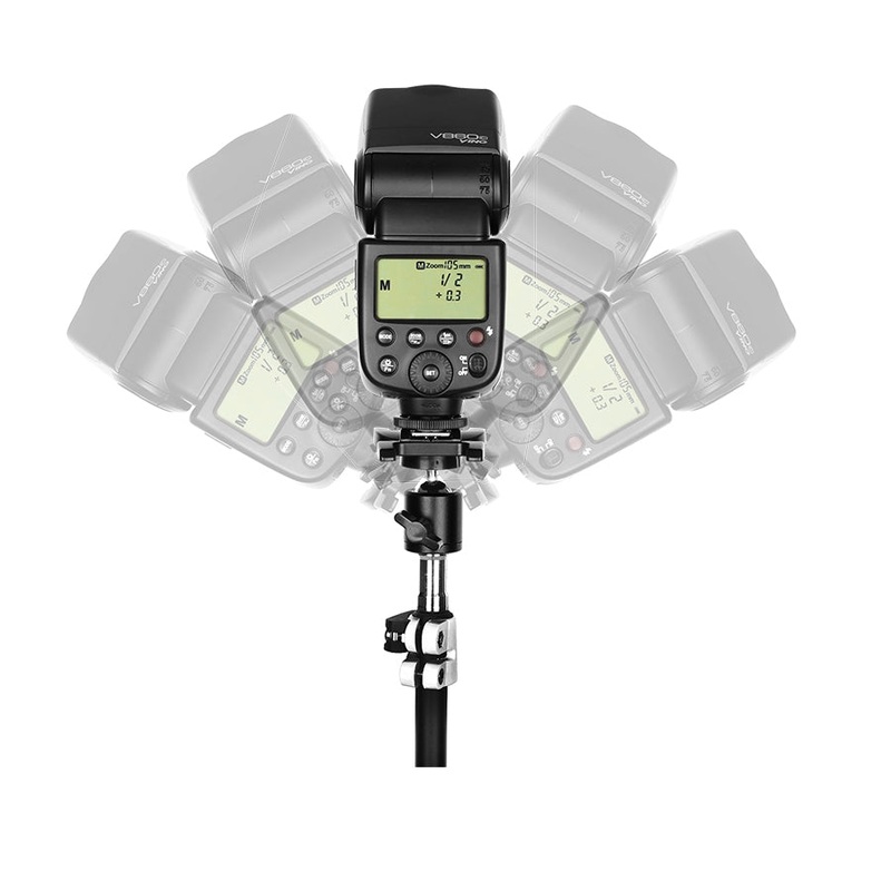 Pxel AA-UC4 Heavy Duty Clip Clamp C / U Type Photo Studio Light With Stand Ballhead Ball Head 1/4 Screw For Studio Flash, Camera etc