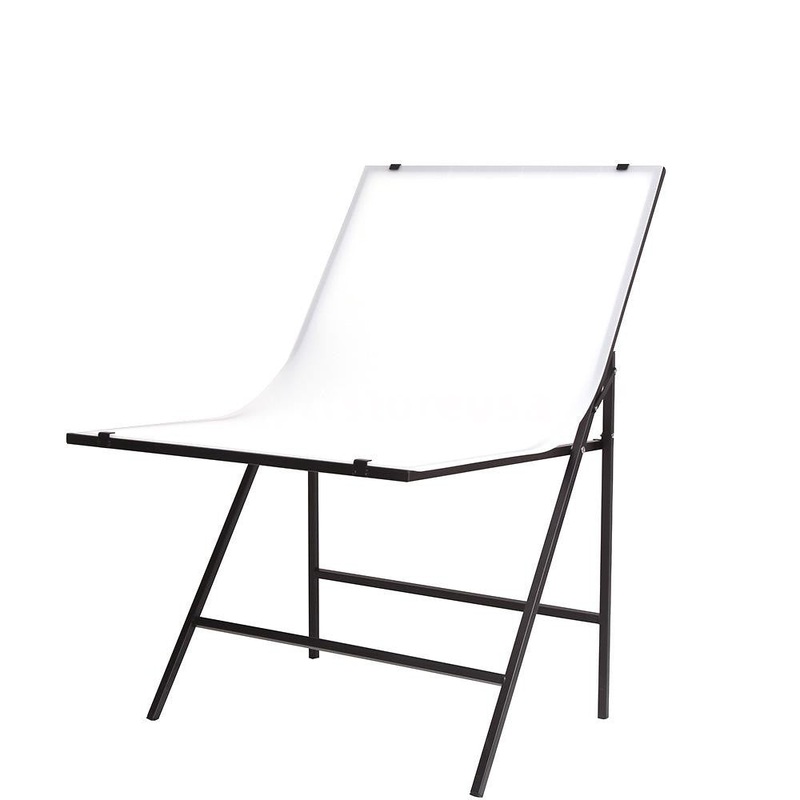 Pxel ST-6X10 Portable Shooting Table Studio Photography 60 X 100CM White Background Backdrop