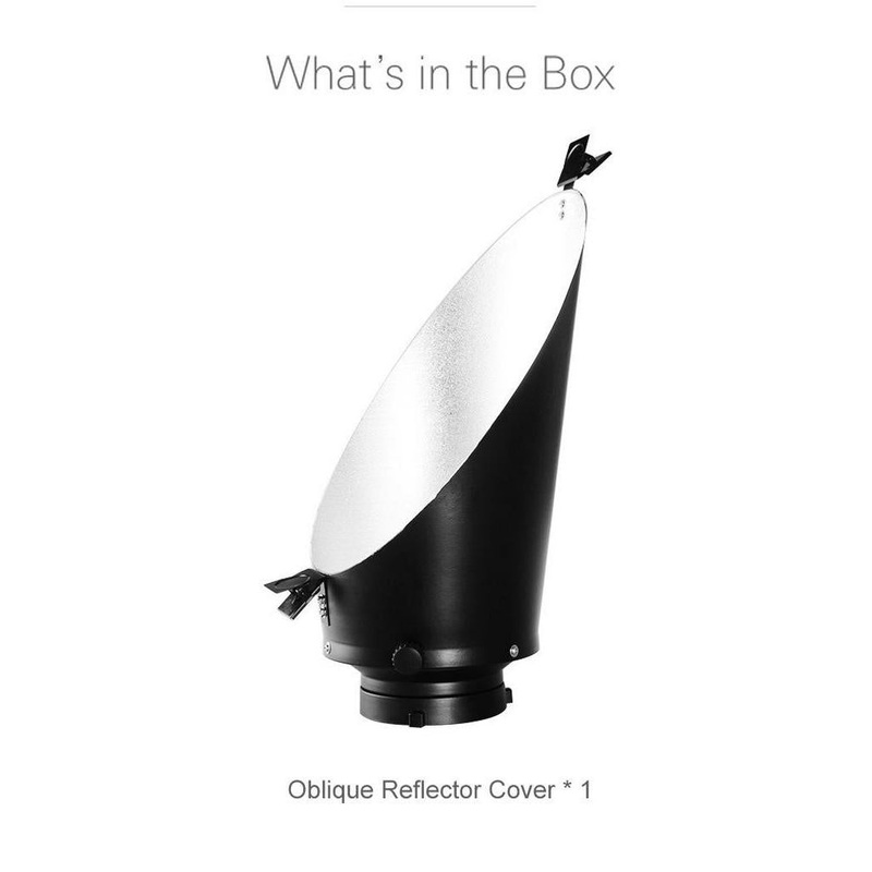 Pxel LS-BO Metal Conical Snoot with Clip for Bowens Mount Studio Strobe Monolight Photography Flash