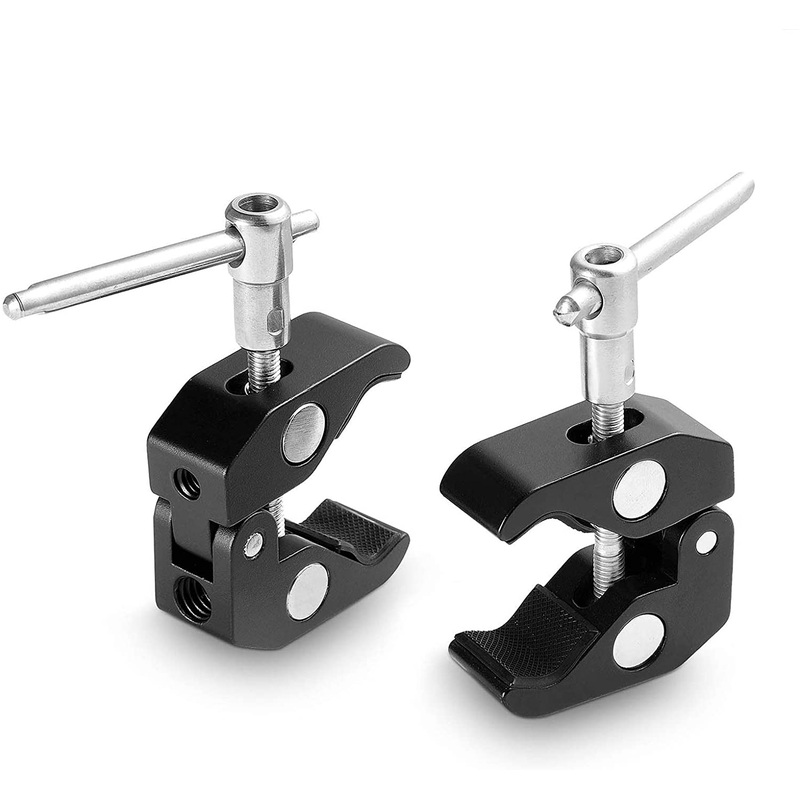 SmallRig Super Clamp with 1/4-20 and 3/8-16 Threads (Pair) – 2058