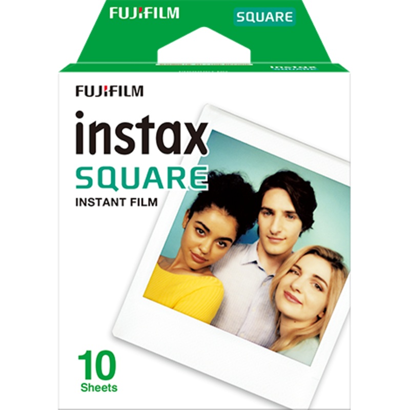 Fujifilm Instax Square Glossy 10 Sheets Film – Single Pack