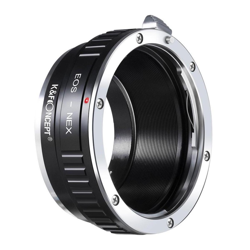 K&F Concept EOS-NEX High Precision Lens Adapter Mount for EOS Canon Mount Lens to Sony E-Mount Body Mirrorless Camera