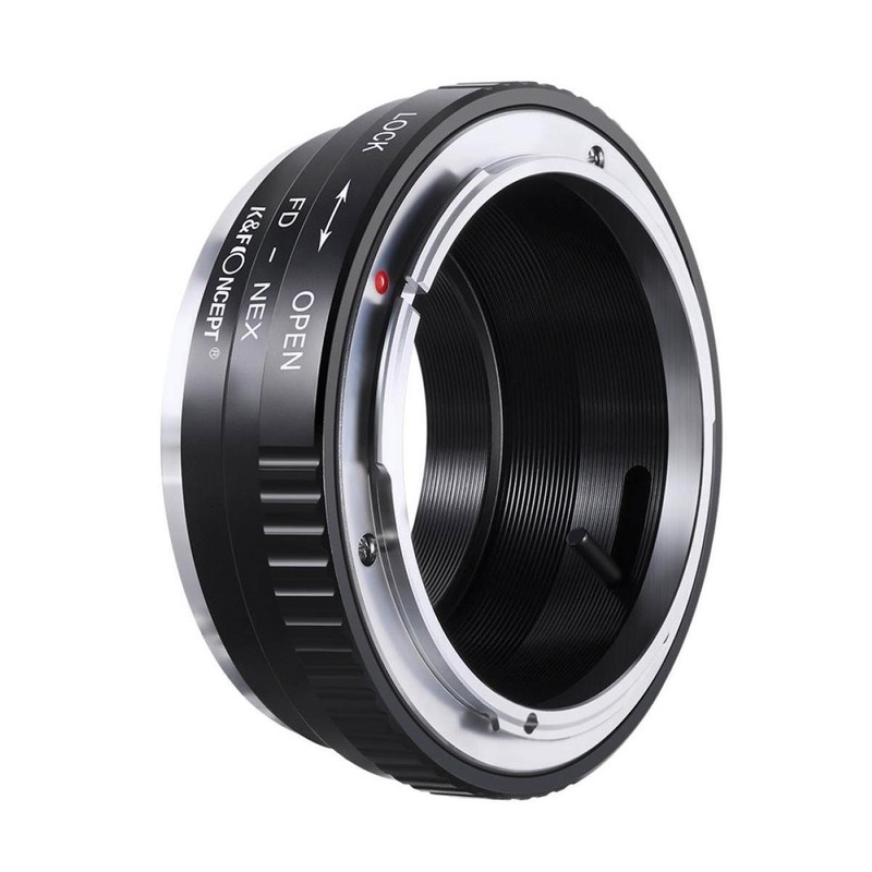 K&F Concept FD-NEX High Precision Lens Adapter Mount for Canon FD Mount Lens to Sony E-Mount Body Mirrorless Camera