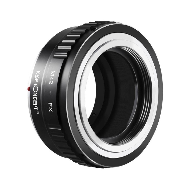 K&F Concept M42-FX High Precision Lens Adapter Mount for M42 Mount Lens to Fujifilm X-Mount Body Mirrorless Camera