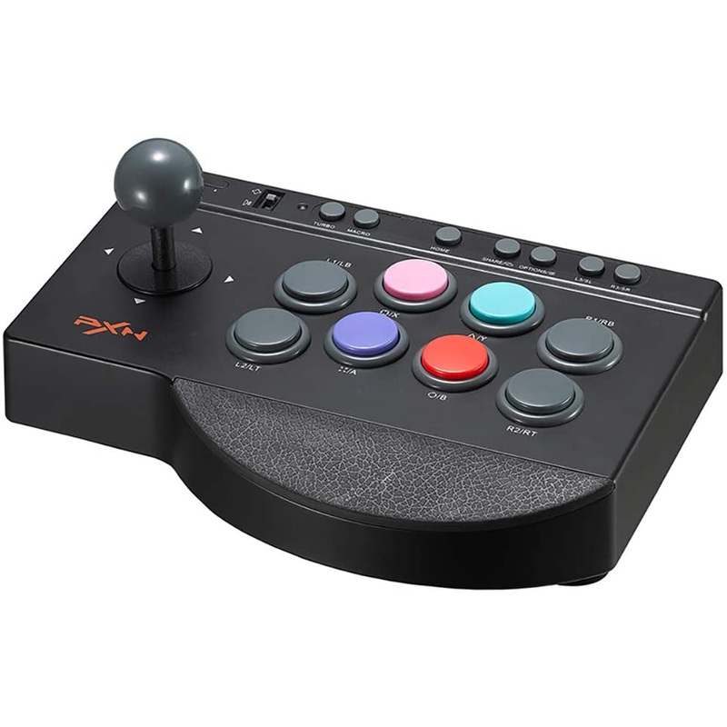 PXN 0082 Arcade Stick PC Street Fighter USB Arcade Stick for PS3, PS4, Xbox One, Switch, Window PC