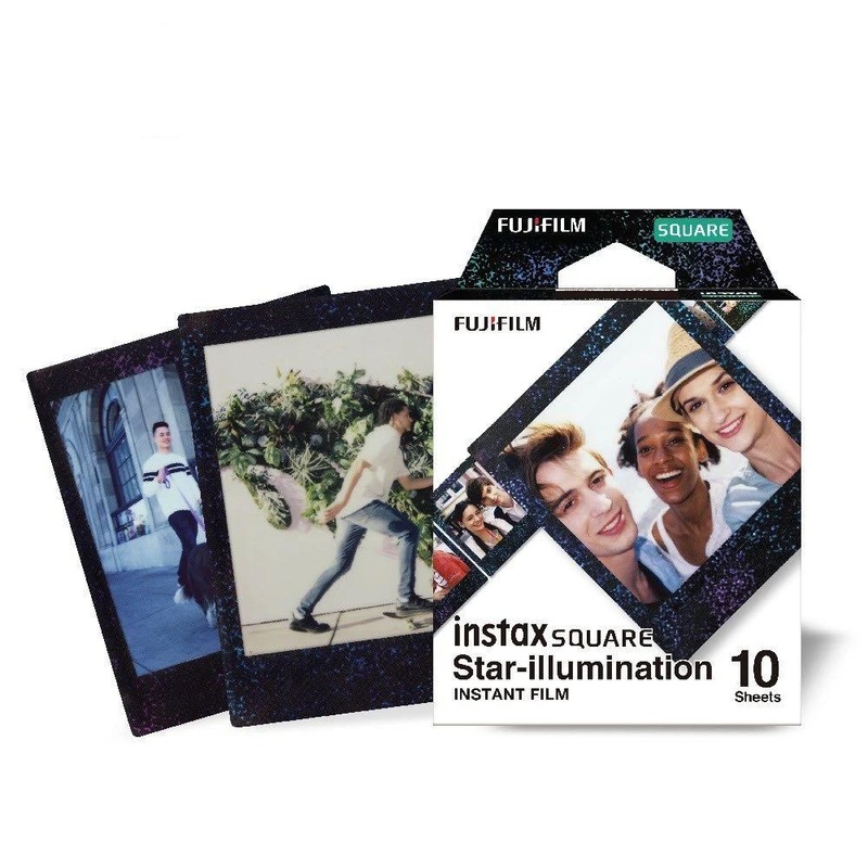 Fujifilm Instax Square Illumination 10 Sheets Film for Fujifilm Instax Square Mini Cameras