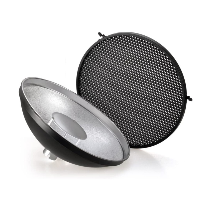 Godox AD-S3 Beauty Dish Reflector with Grid AD-S4 for WITSTRO Speedlite Flash AD180 AD360 AD200