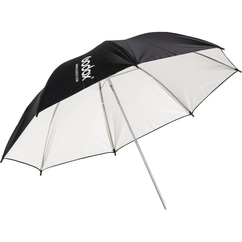 Godox UB-004 Reflector Umbrella Black Exterior White Interior for Photography Studio Shooting (84cm or 101cm)
