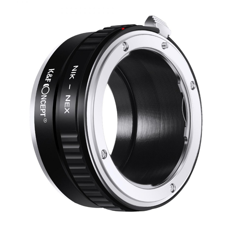 K&F Concept Nikon F Lenses to Sony E Lens Mount Adapter (NIK – NEX)