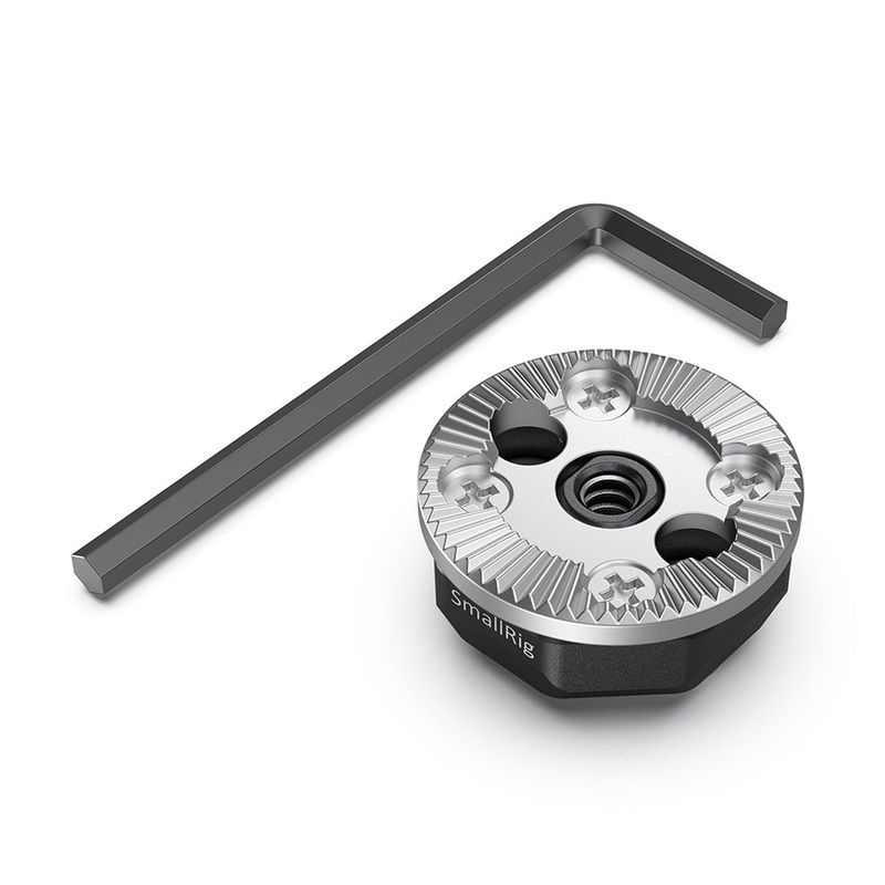 SmallRig Bolt-On Mount with ARRI-Style Rosette (M6 Thread) Model – SAP2804