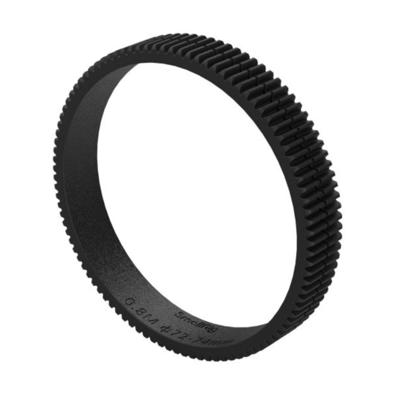 SmallRig Seamless Focus Gear Ring with 0.8 MOD for Stable Focal Length Adjustment 62.5mm to 64.5mm 3291