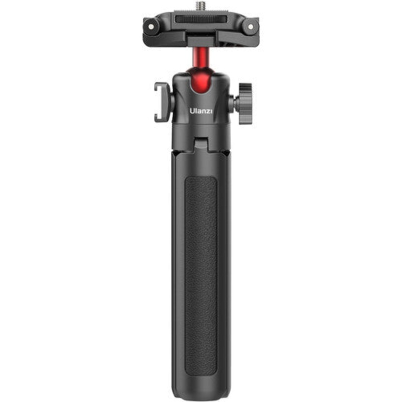 Ulanzi 2469 MT-41 2 in 1 Adjustable Mini Tripod with 4 Sections Extendable Function and Cold Shoe Mount Design Perfect for Livestream, Vlogging and Video Shooting