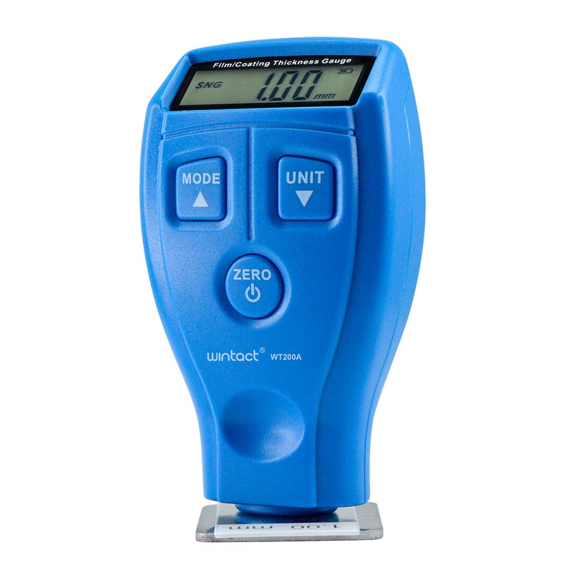 Wintact by Benetech WT200A Digital Coating Thickness Measuring Gauge with Car & User Mode Resolution for Paint, Film, Ceramic Coating, Vinyl Car Warp, Industrial, Home Improvement, Automotive & Motors Inspection Tools