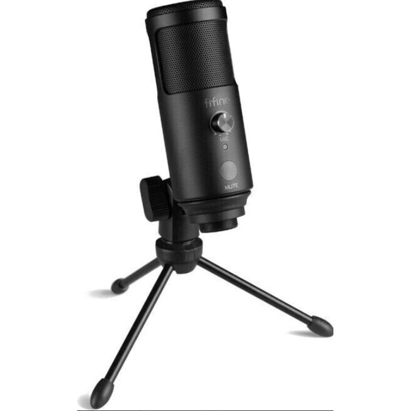 [CLEARANCE] Fifine F4 Plug and Play USB Microphone Suitable for Mac OS, Windows Perfect for Studio, Podcasting, Youtube & Vlogging